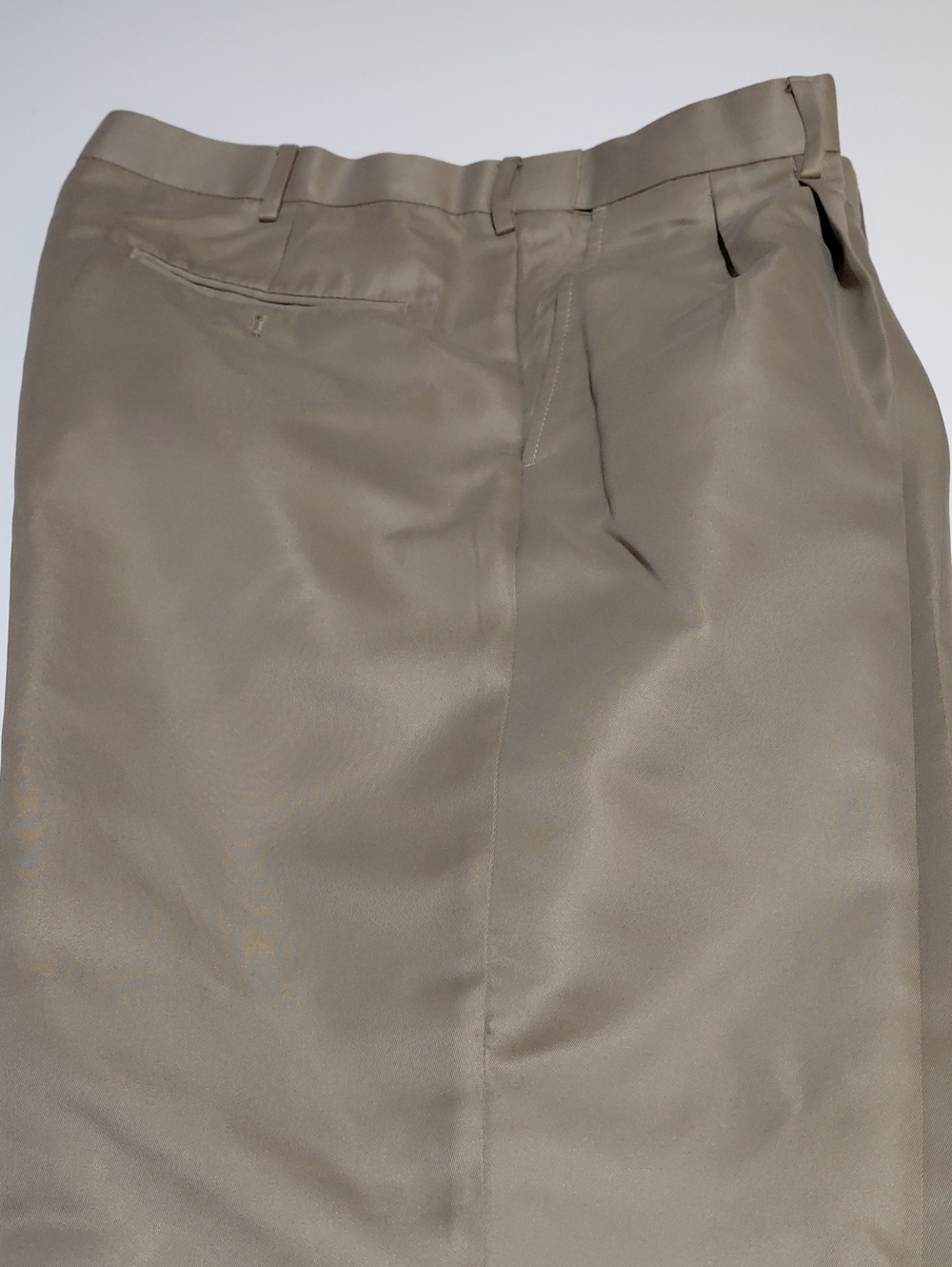 PERRY ELLIS Portfolio Men's Tan  Dress  Classic Tailored Fit Pants Size 38 / 30